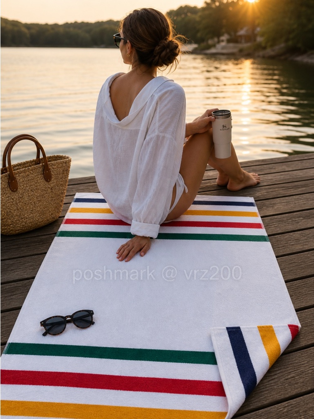 Hudson’s Bay Company HBC Stripes Classic Horizontal Striped Towel